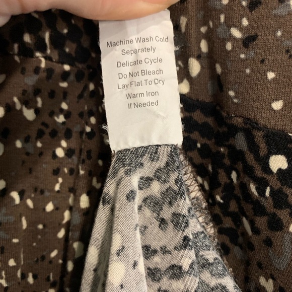 Cabi Long Sleeve Dot Wrap Dress | Size Small - Picture 8 of 13